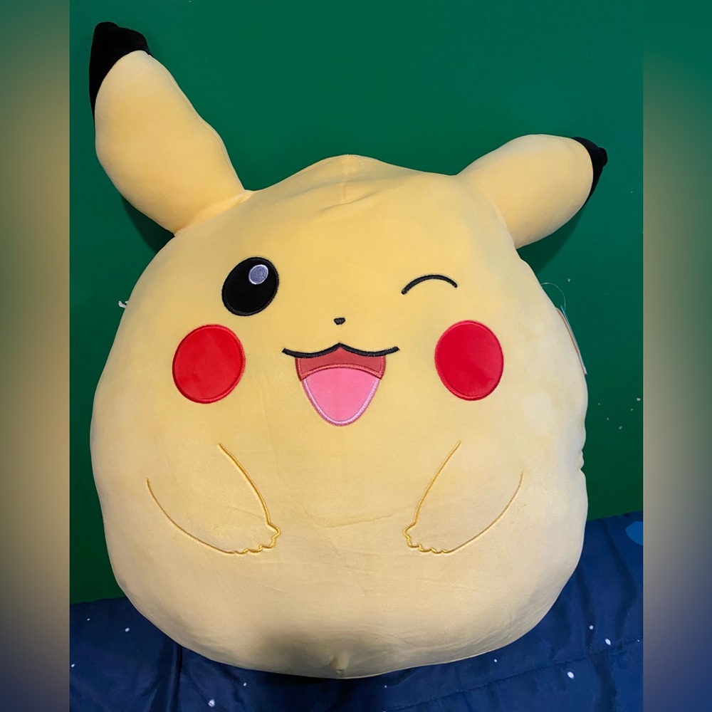 Huge Pokémon Pikacho Squishmallow
